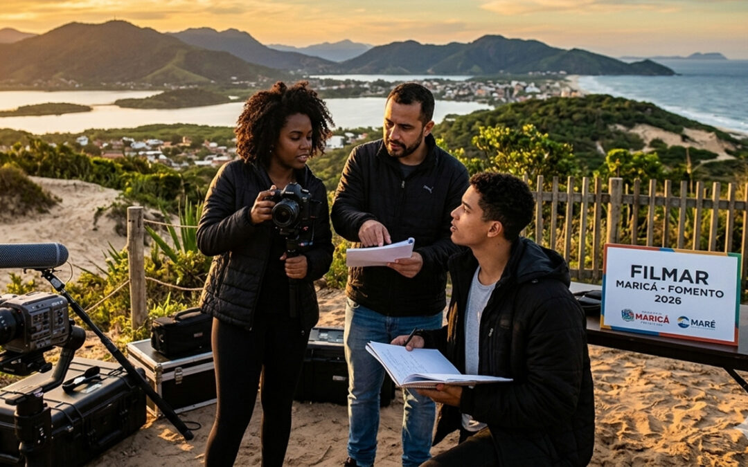 R$ 20 Milhões para a Produção: Maricá lança editais do Programa Filmar Maricá com foco no Audiovisual.